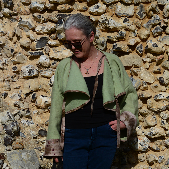 Wool Bolero Jacket - size medium