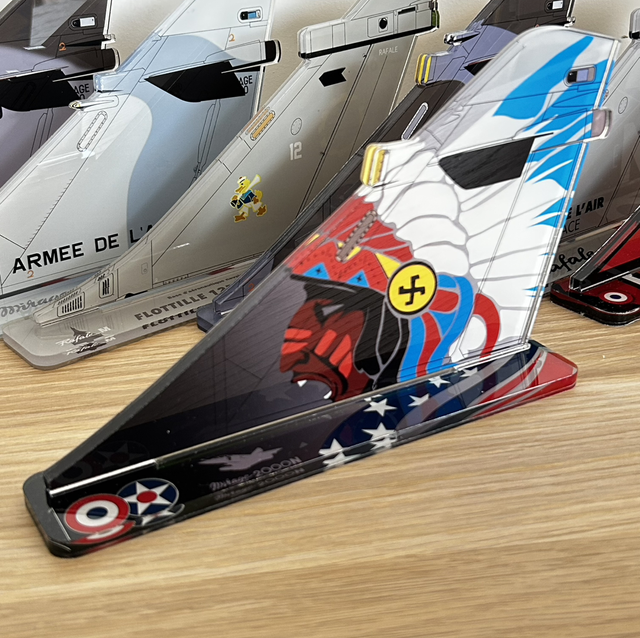 Dérive Mirage 2000N Sioux en acrylique