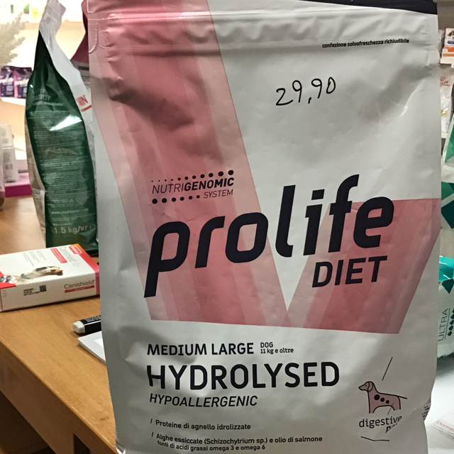 PROLIFE DIET DOG MEDIUM LARGE HYPOALLERGENIC 2KG 8015579043466