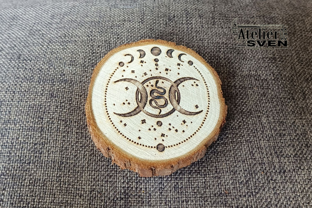 Rondins - 3 Lunes et Serpent