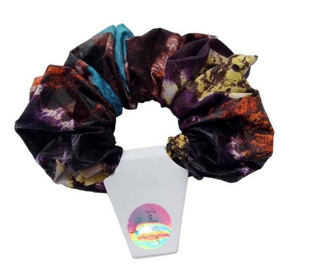 Multi colored Kampala Scrunchie 