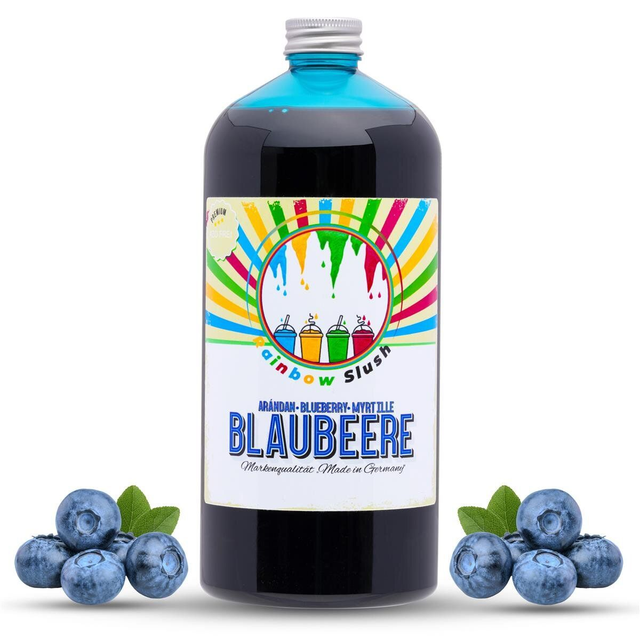 1L Slush Sirup Blaubeere für 6 Liter Slush-Eis