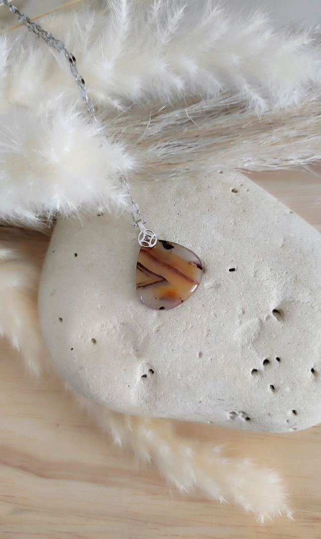 Pendentif Agate du Montana