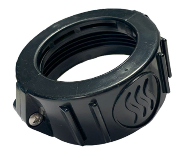 2" värmarkoppling, delad mutter med skruvar