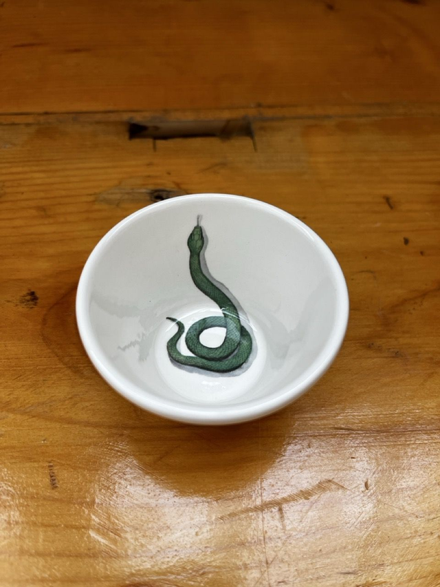 Schüssel Iris Schlange