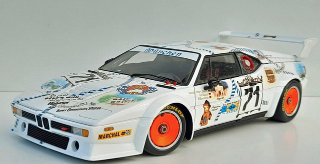 BMW M1 Le Mans 1981 München Minichamps 1:18
