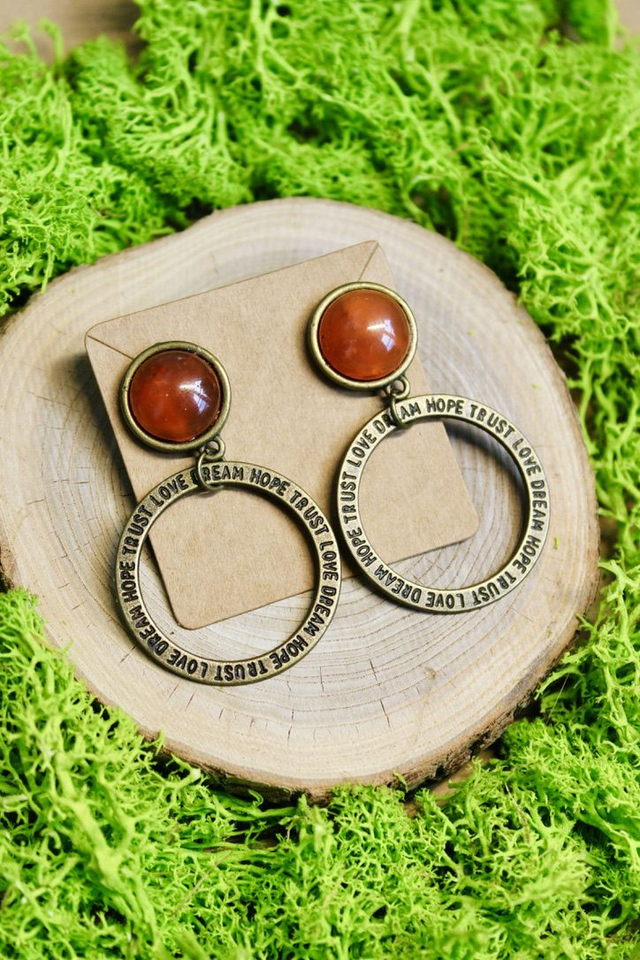 Boucles d'oreilles VIVA LA VIDA