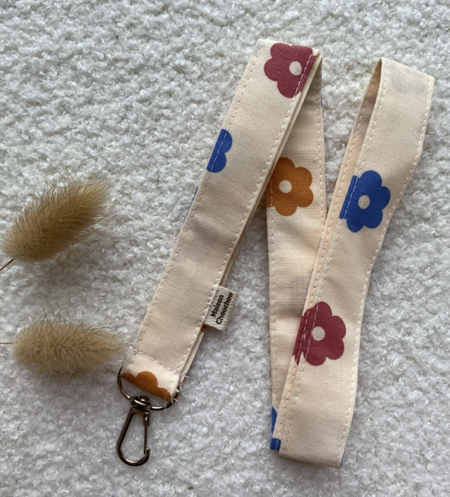 Porte-badge - Camélia 