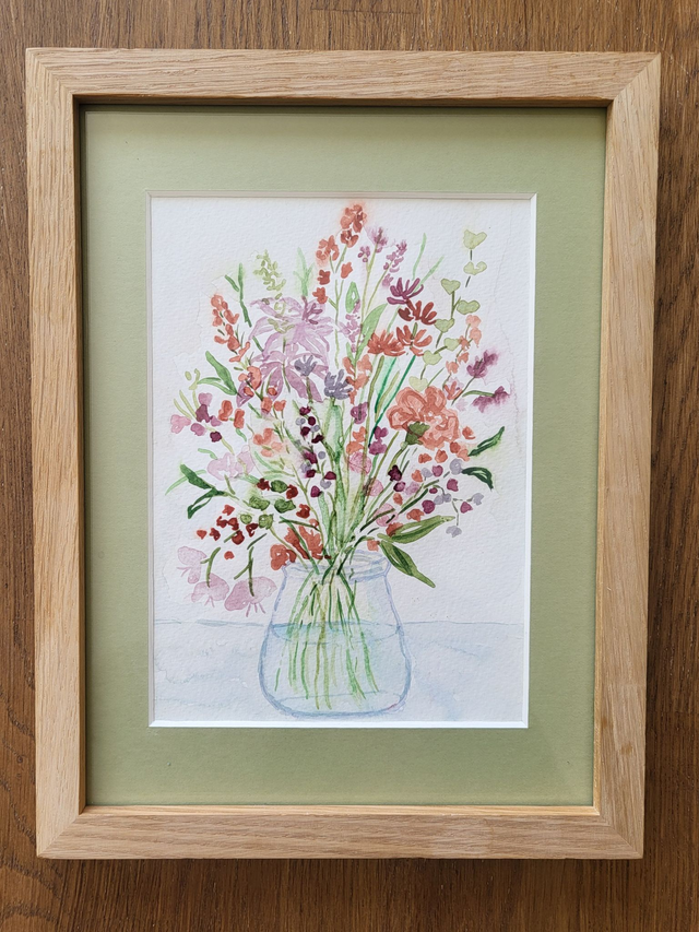 Le bouquet de fleurs fraiches