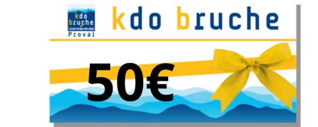 Chèque KD0 bruche 50€
