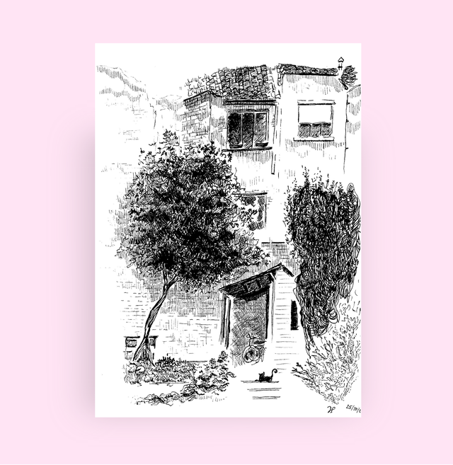 Illustration "Jardin à Bruxelles"