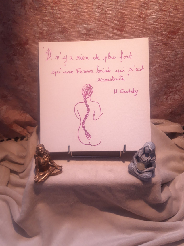 Toile "Femme brisée"