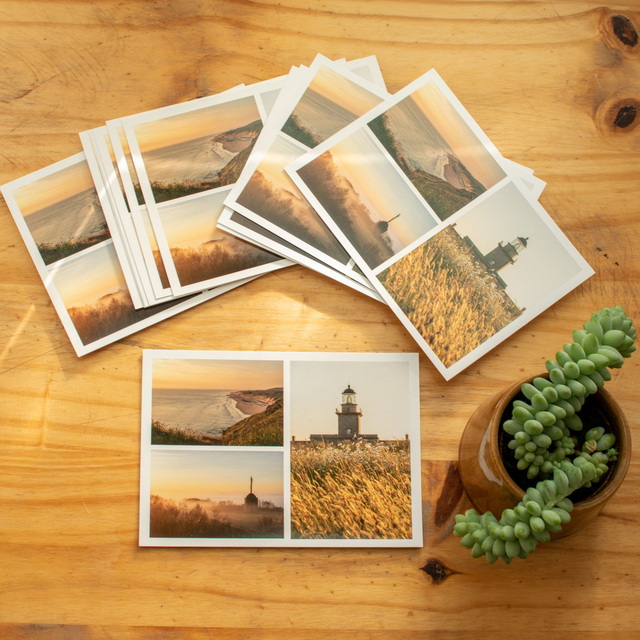 Carte postale &quot;Carteret &amp; Besneville&quot;