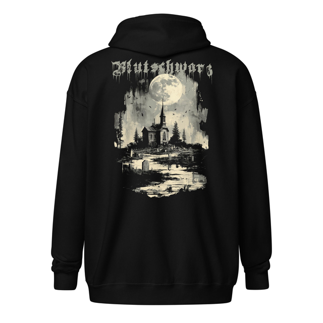Unisex Zipper - Moonlight Church