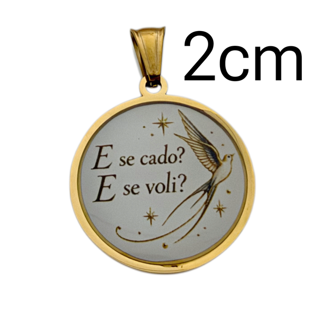 Charm E se cado? E se voli?