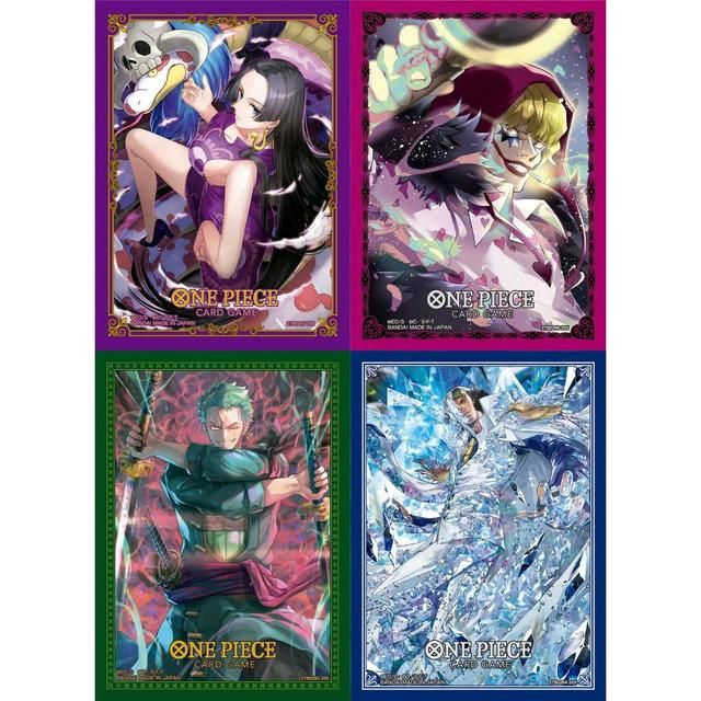 One_piece_all ONE PIECE TCG Sleeves: Official Card Sleeves Vol.11 Set(4 Types)
