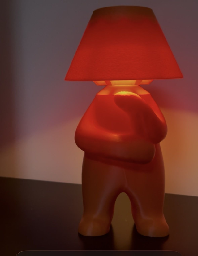 Lampe de chevet / veilleuse Louise la Penseuse