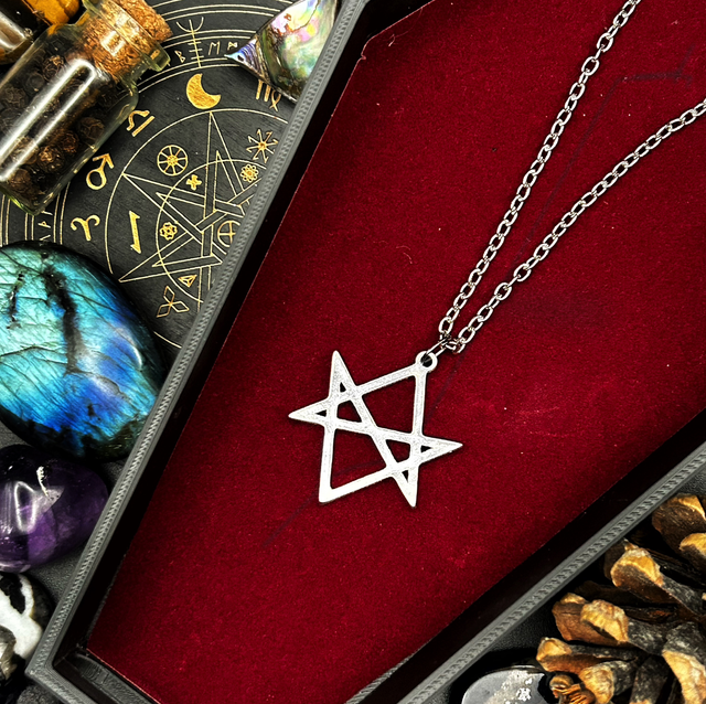 Hexagram necklace