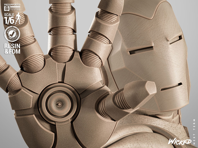 Statue IRON MAN série comics