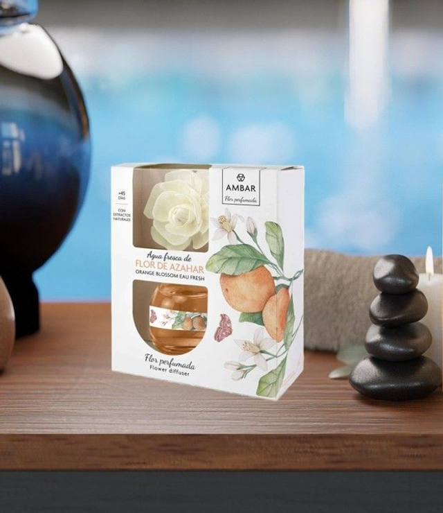 Parfum d'ambiance fleur Ambar " Fleur d'oranger "