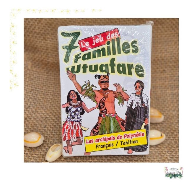 Jeu des 7 Familles - Les archipels de Polynésie