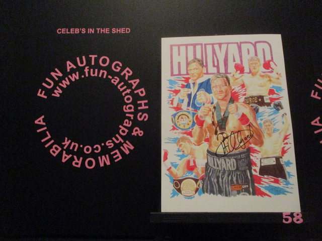 George Hillyard Limited Edition Signed A4 Portrait Drawing Print (58)