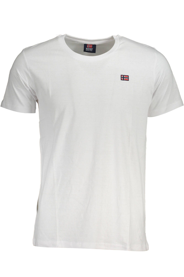 NORWAY 1963 T-SHIRT MANICHE CORTE UOMO BIANCO