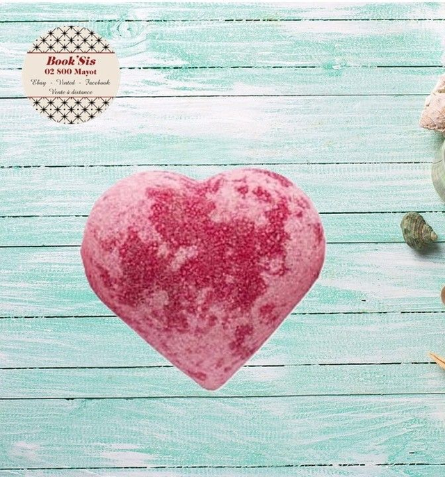 Coeur effervescent " Cerise "