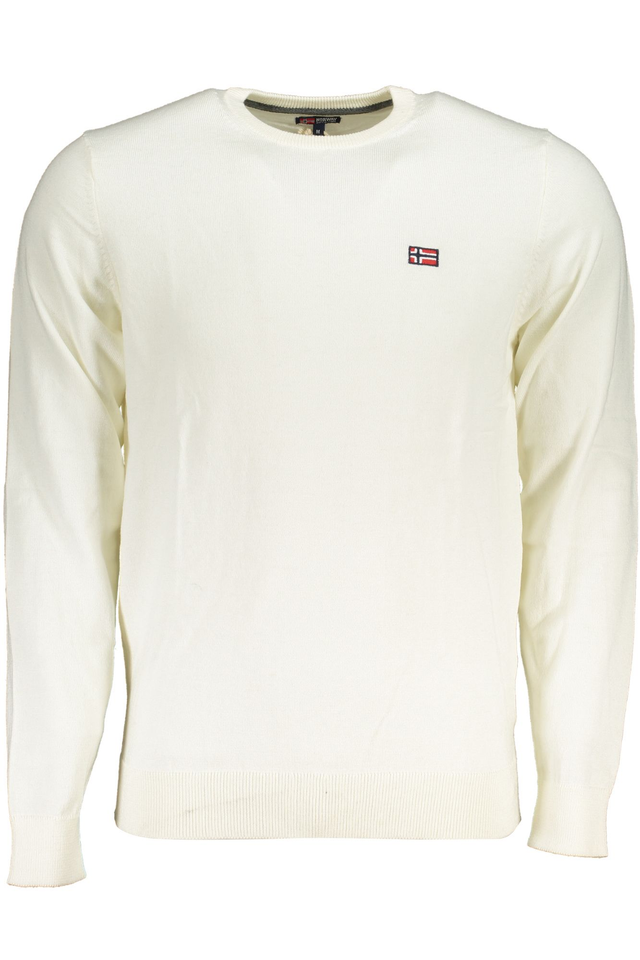 NORWAY 1963 MAGLIA UOMO BIANCO