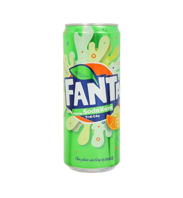 Fanta Cream Soda Fruity 330ml