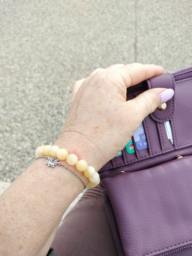 Bracelet Calcite jaune