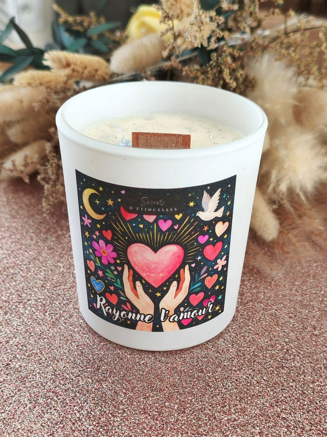 Bougie Rayonne l'Amour