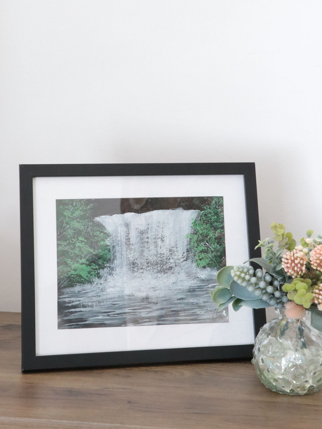 Collection Sketchbook - Esquisse encadré &quot;Cascade&quot;