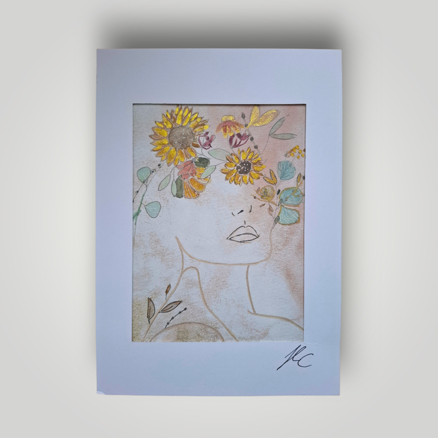 Print A4 "Sonnenblume"