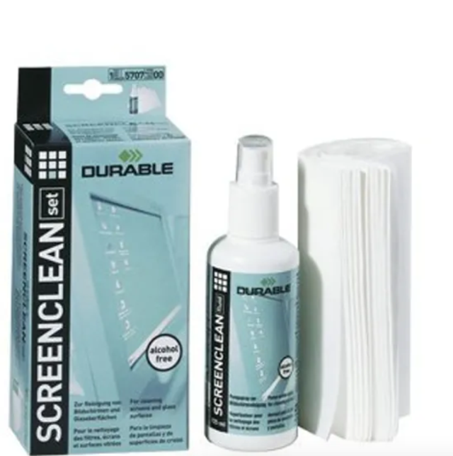Durable screen clean 