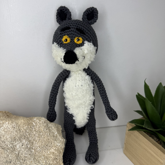 Loup solitaire au crochet 