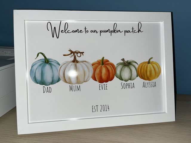 Pumpkin Patch Print