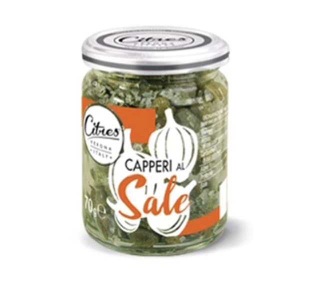 Citres - Kapribogyó só darabokkal lé nélkül 70g