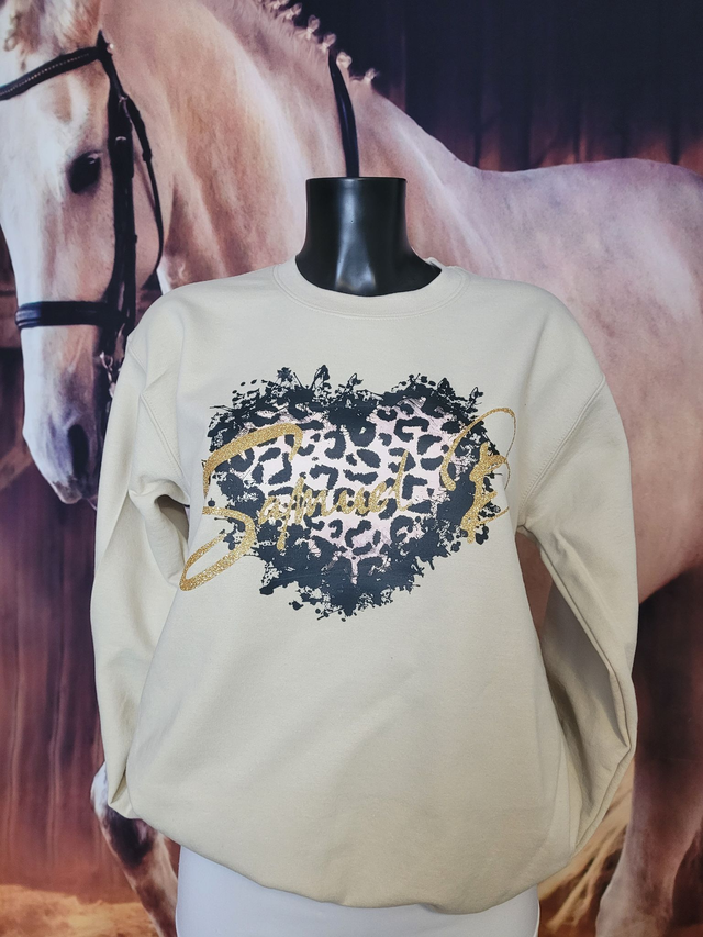 Sweat femme beige(A14) – Confort 