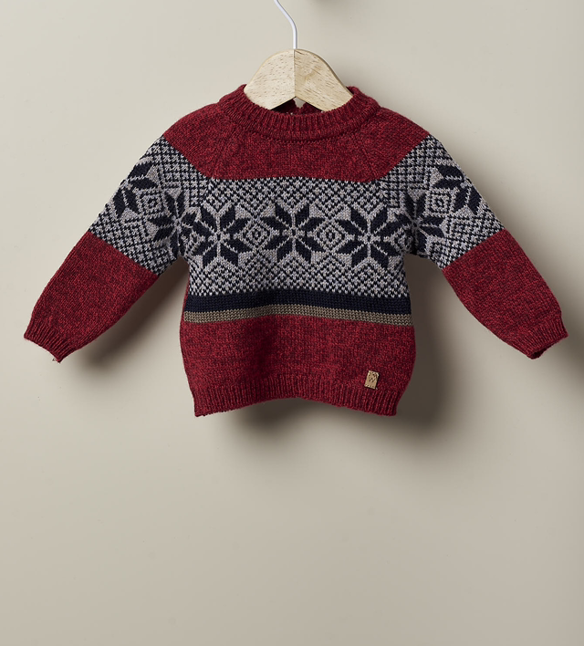 Wedoble - Maglioncino in morbida lana merino e cashmere 
