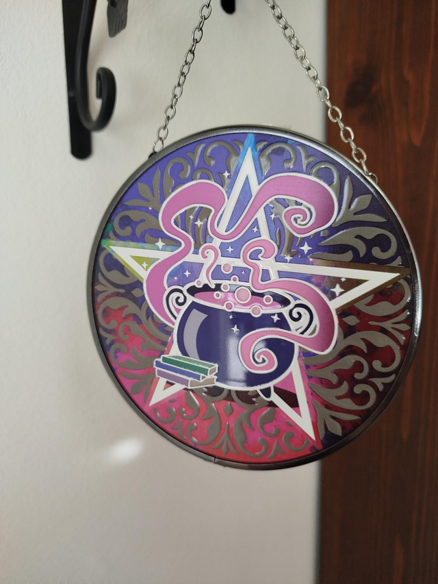 ✨ Attrape-soleil – Chaudron Magique &amp; Étoile ✨