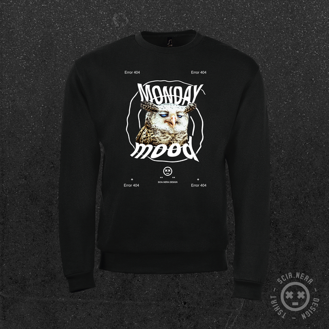 Monday Mood - Felpa Leggera Unisex