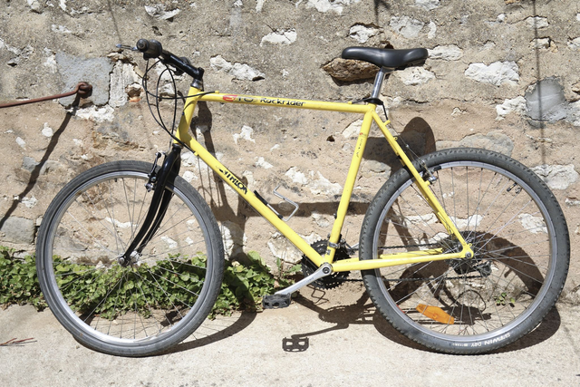 VTT décathlon rockrider  taille M 165-180 cm "M007" + marquage Bicycode 10€