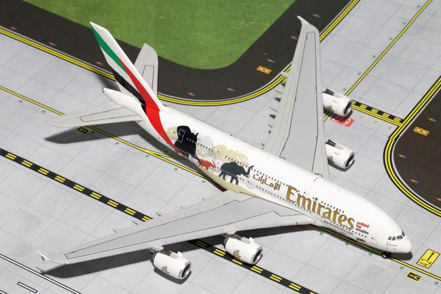 Emirates A380-800 (A6-EDG) Wildlife 2, 1:400