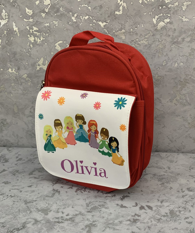 Pink Princess  Lunch Bag