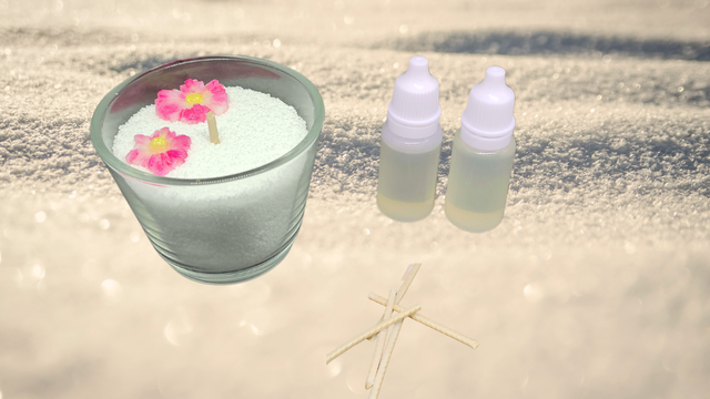 Fiole de Parfum pour sable à bougie