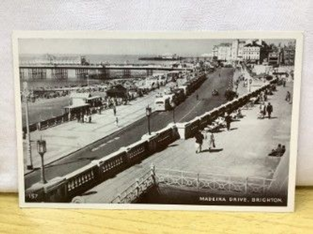 Brighton, Madeira Drive, Sussex, unbranded postcard. Our Ref No. R63 £2.25