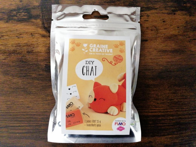 Kit fimo chat 