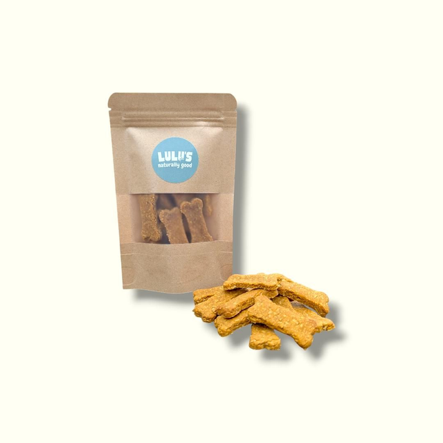 Mini Peanut Butter and Sweet Potato Pie Dog Treats