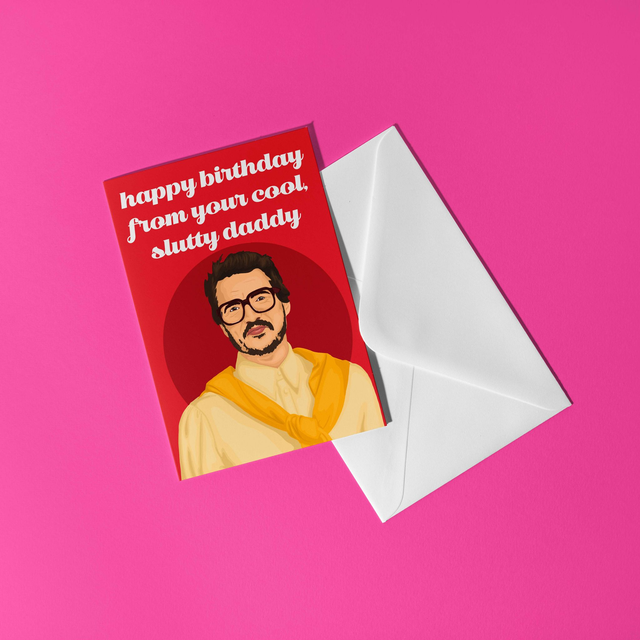 Pedro Pascal - Greeting Card